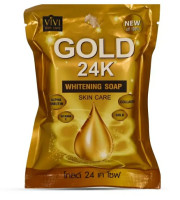 Vivi skin care Gold 24k whitening soap