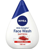 Nivea Milk delights precious Saffron facewash