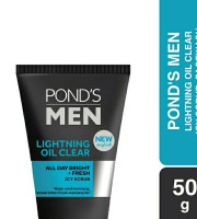 Ponds Men lightning oil clear icy scrub
