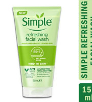 Simple refreshing facial wash