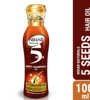 Nihar Anti hairfall 5 seeds hair oil