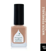 Lafz water permeable Nail polish- 518/Milk Tea