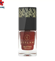 Herlan Glitter Nail polish- Resplendent Red