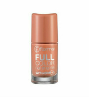 Flormar Full color Nail Enamel-FC45/Peach sparkles