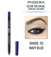 Phoera 12hr Glide on kajal- 112 Navy Blue