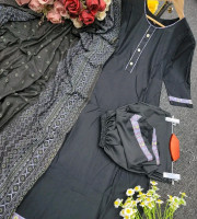 New collection three piece (Black)